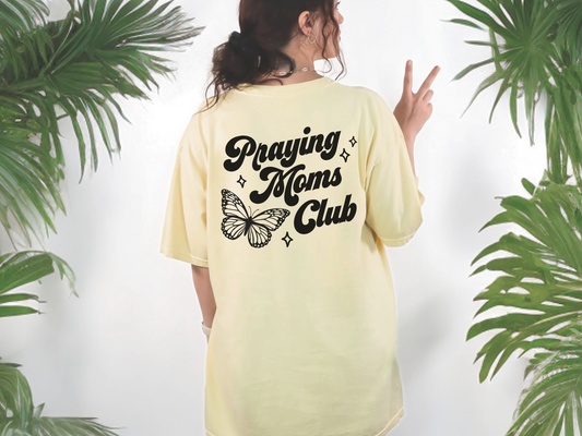 Praying Mama | Wings of Faith T-shirt (Banana)