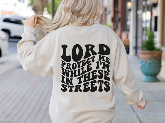 Guarded in Faith | Christian Streetwear Sweatshirt
